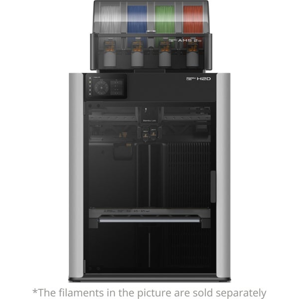 Bambu Lab H2DC FDM 3D Printer with AMS 2 Pro Multi-Colors Combo Pack Build Size Carousel 2