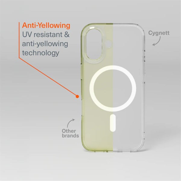 Cygnett AeroMag Clear Magnetic Case for iPhone 17 [CY5552CPAEG] Carousel 7