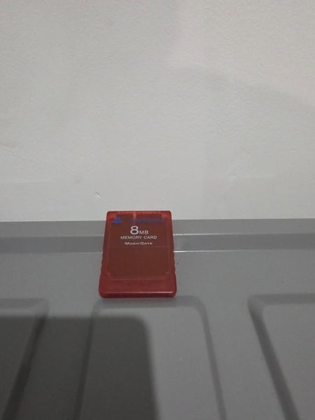 PS2 8MB Memory Card - RED Official Sony Carousel 1