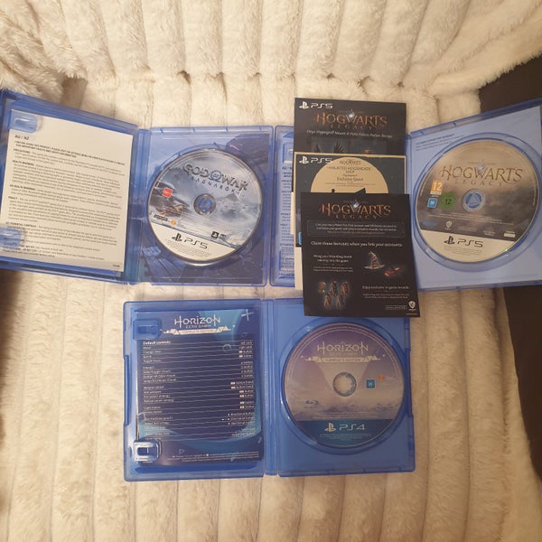 PS5 Games Bundle-GOW Ragnarox,Hogwarts Legacy,Horizon Zero Dawn Complete Editn63812719360515112