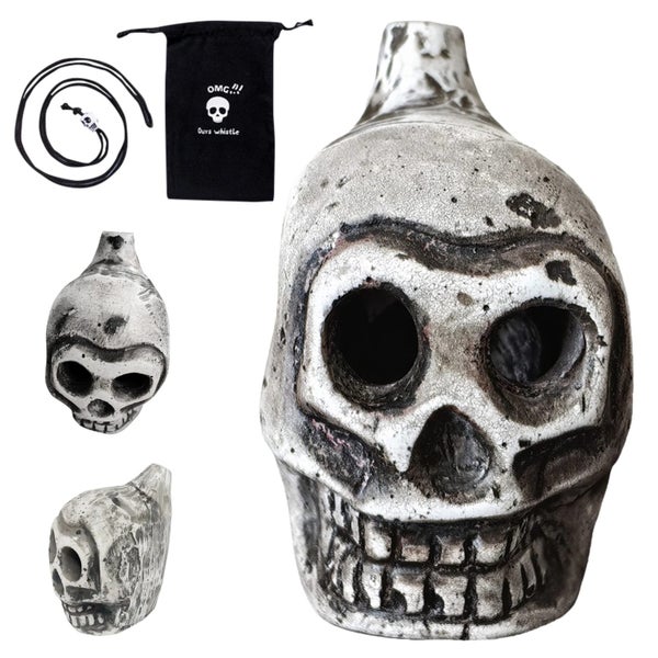 Aztec Death Whistle Ehecachichtli Mexico Haloween Haunting Scary Noise Sound NEW Carousel 2