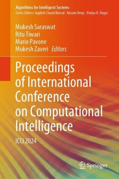 Proceedings of International Conference on Computational Intelligence by Mukesh Carousel 1
