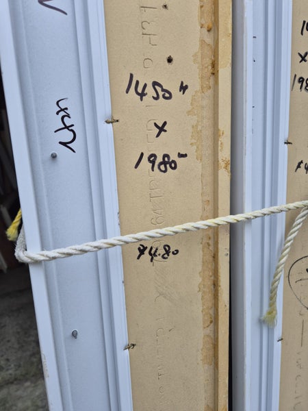 White Aluminium Window 1450 H x 1980 W #2156 Carousel 2