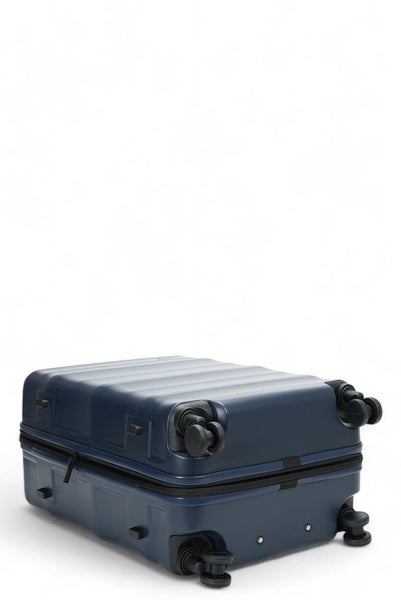 Explorer Luna-Air 63cm Hardside Checked Suitcase Navy Carousel 10