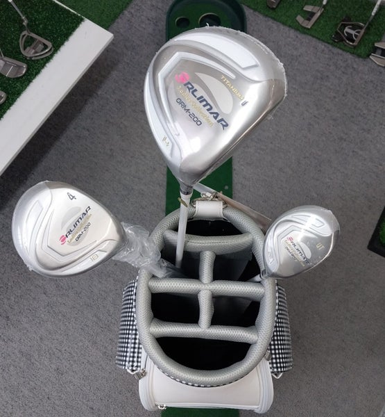 !!SALE!! *BRAND NEW* ORLIMAR Ladies golf club 8 set with caddy bag White Carousel 2