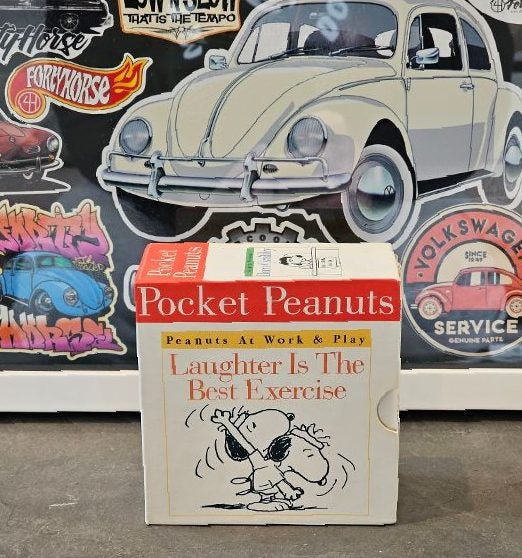 Beautiful Boxed Set. "Pocket Peanuts" by Schulz. Hardback with Dustjackets. New. Carousel 1