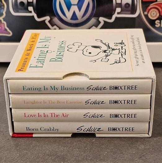 Beautiful Boxed Set. "Pocket Peanuts" by Schulz. Hardback with Dustjackets. New. Carousel 2