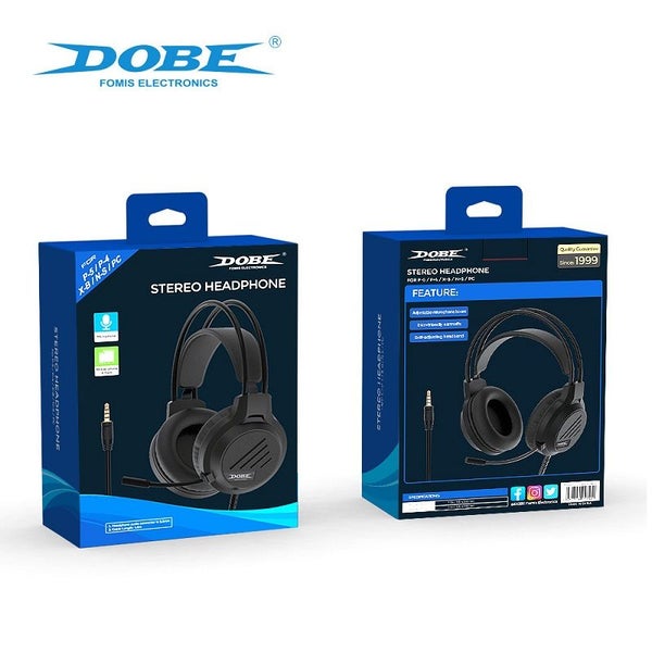 DOBE Stereo Wired Headset Gaming Headset with Microphone for PS5/Xbox/Switch/PC Carousel 7