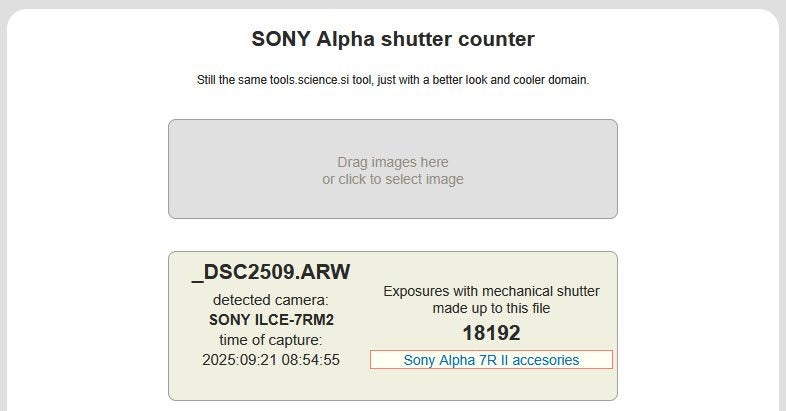 Sony Alpha A7Rii Camera Body Carousel 9