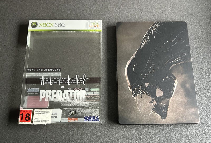Alien vs Predator ( Survivor Edition Steel Book ) - Xbox 360 - Complete Carousel 2