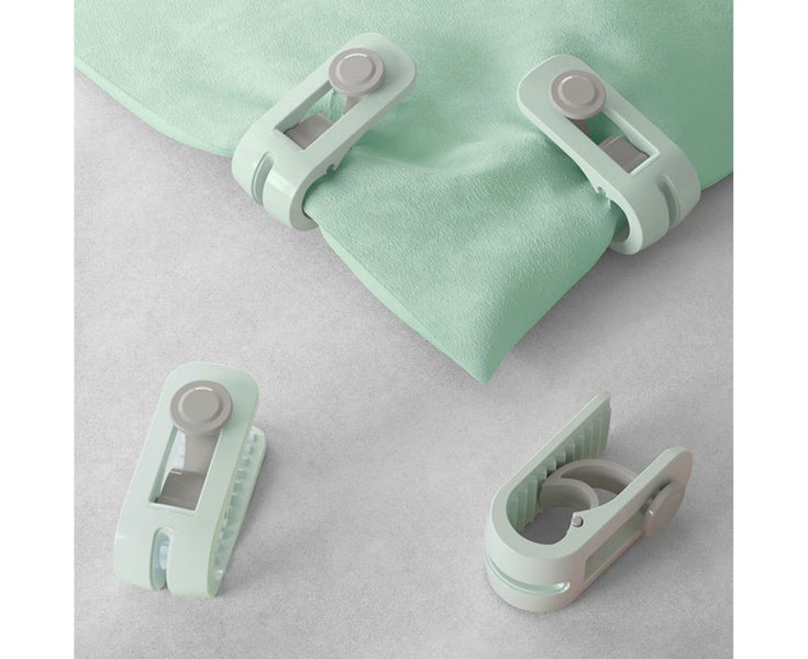 6Pcs Anti-Movement Quilt Corner Position Bed Duvet Cover Fixing Clip Gripper- Carousel 2