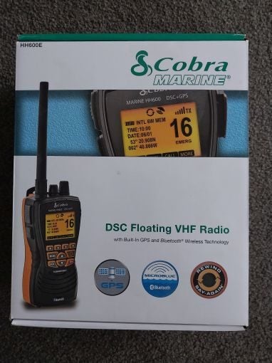 Cobra MR HH600 DSC Floating Handheld VHF Radio with GPS Carousel 1