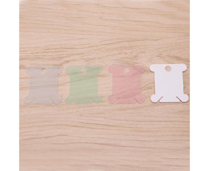 50Pcs Embroidery Floss Craft Thread Bobbin for Cross Stitch Storage Holder Pl Carousel 7