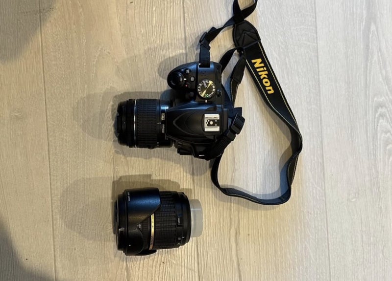 Nikon D3400 Camera, bag and extra Tamaron lens63900621468801113