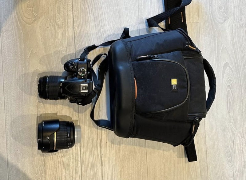 Nikon D3400 Camera, bag and extra Tamaron lens63900621468801114