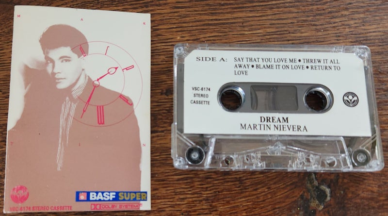 Music Cassette - Philippine - Martin Nievera - Dream Carousel 1