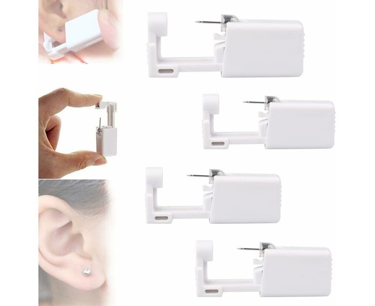 4PCS painless professional self piercing ear gun kit, disposable safe sterile Carousel 1