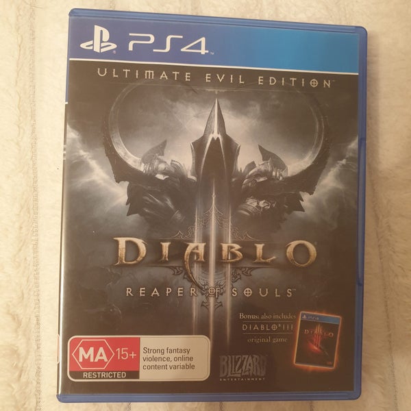 PS4 –DIABLO-Reaper of Souls-ULTIMATE EVIL EDITION-Excellent Condition Carousel 1
