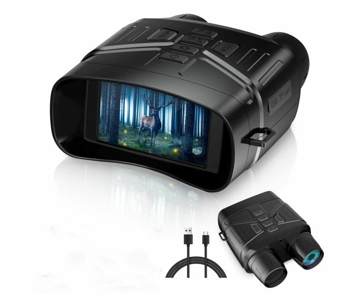 4K Night Vision Binoculars for Large Screen Binoculars can Save Photo and Vid Carousel 1
