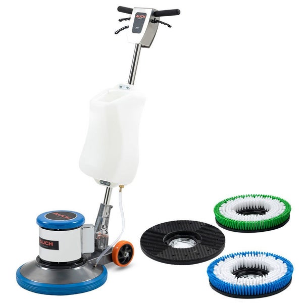 Auch 17" Commercial Orbital Scrubber & Polisher Hard Floor Buffer Carpet Cleaner Carousel 1