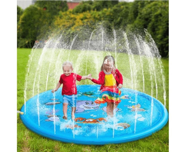 40 inch Children's water play toys summer outdoor spray pool lawn game founta Carousel 1