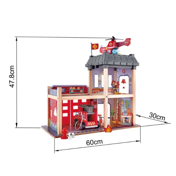 Fire Station (New) - Hape Carousel 4