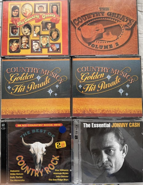 Bulk Country - cd sets / 11 cds - pop country & bonus Carousel 1