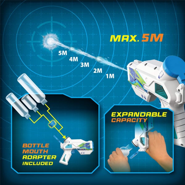 Silverlit HYDRO / SPINNER M.A.D. Mini Blaster Twin Pack Electric Water Blaster Carousel 2