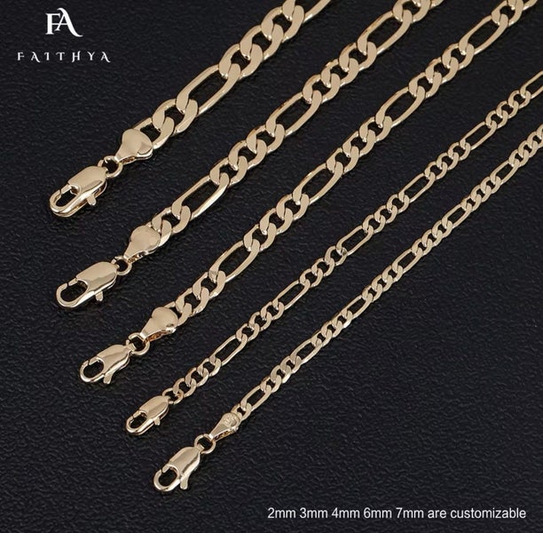 Gold filled Figaro chain 20inches 5mm Carousel 2
