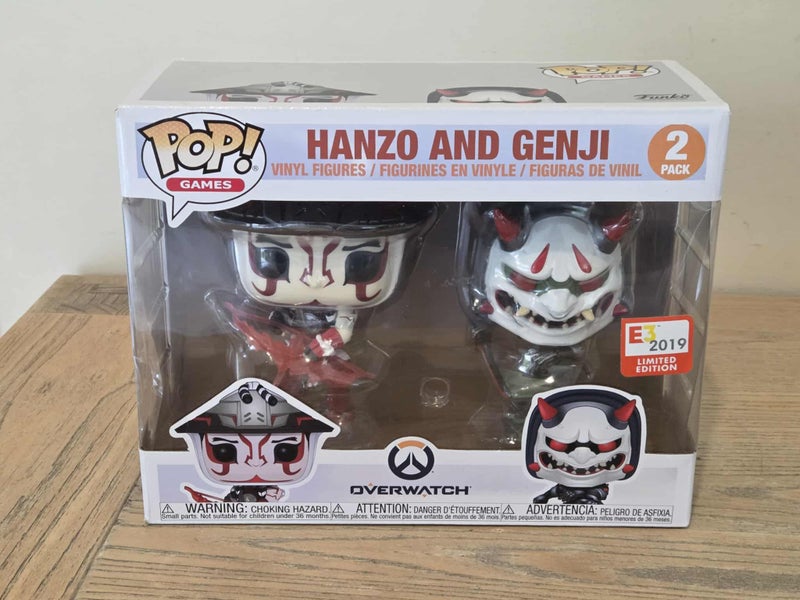 Funko Pop - Overwatch, Hanzo and Genji - (2 Pack) Carousel 1