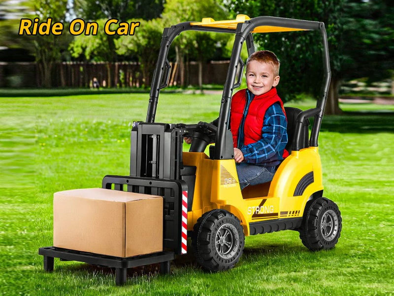 Ride On Forklift Carousel 1