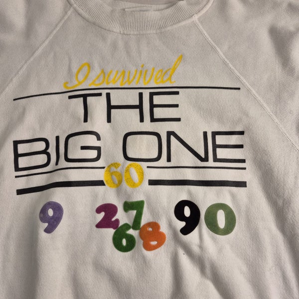 White Retired Joke Jersey Crewneck Pull Over Mens Medium Vintage Retro Humor Carousel 2