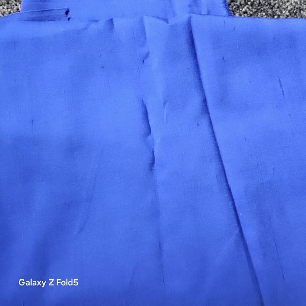 BLUE POLYESTER FINE KNIT 142CM × 116 CM64590854206721110