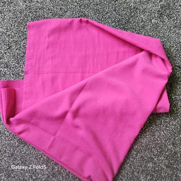 FUSHIA POLYCOTTON FABRIC, 145cm×74cm Carousel 1