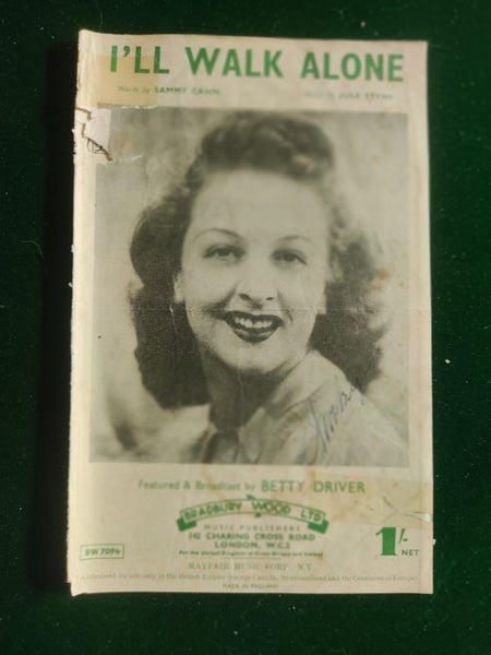 I'll Walk Alone Carousel 1