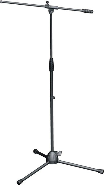 Artist MS017 4 Pack Budget Black Boom Mic Stand w/ Clips & Cables Carousel 2