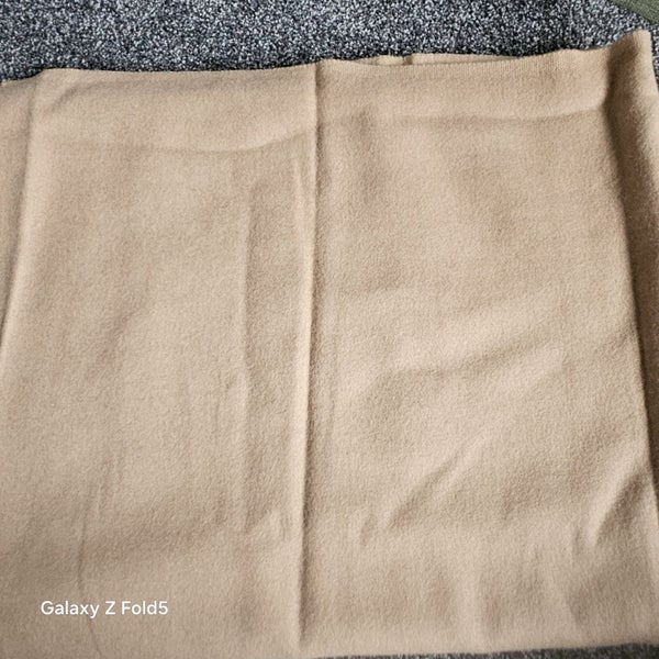 CAMEL - BEIGE WOOL-BLEND FABRIC, 159CM×265CM Carousel 1