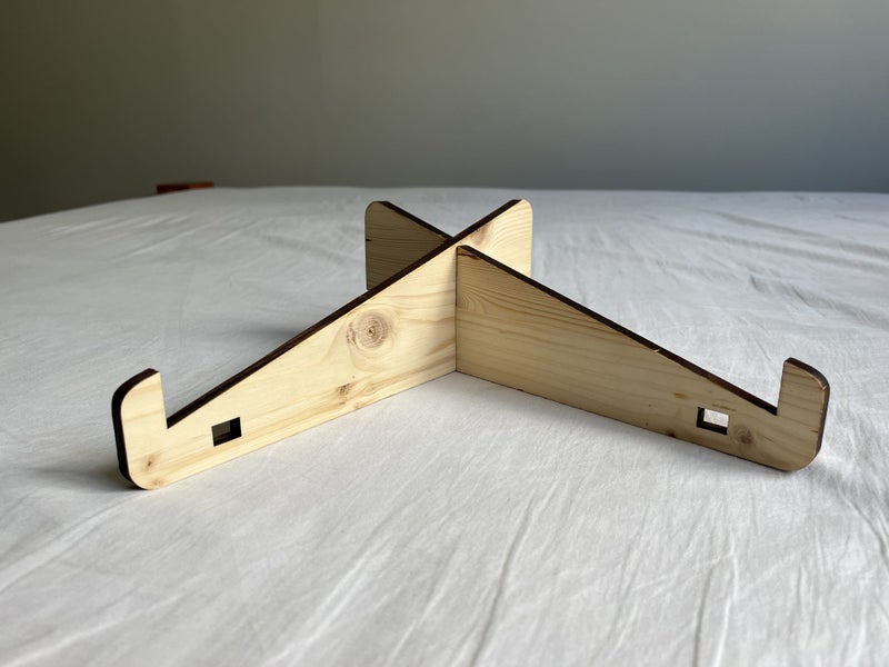 ** SCM - Portable Ergonomic Wooden Stand for - (Tablet / Laptop / Notebook) ** Carousel 2