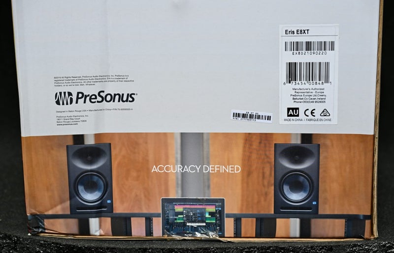 PRESONUS Eris E8XT Studio Monitors - Brand New and still Factory sealed cartons Carousel 14