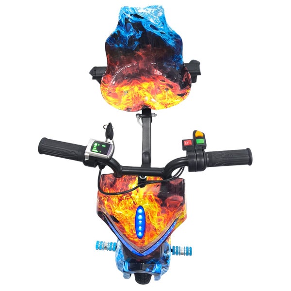 2025 New 3-Wheel Electric Drift Go Kart For Kids Ride On Trike w/ Bluetooth Carousel 2