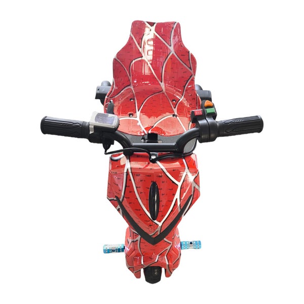 Three-wheeled Electric Drift Car Go Kart for Kids Ride On Trike 350W w/Bluetooth Carousel 2