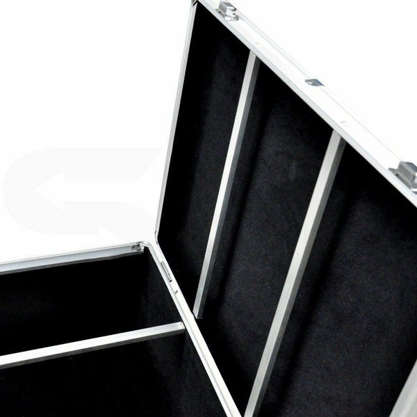 240 Discs Aluminium CD DVD Cases Blu-ray Lock Storage Box Organizer Free Inserts Carousel 9