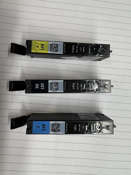 3 x Canon 651 Cartridges Carousel 2