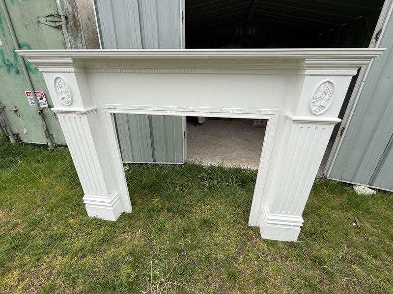 Ornate White Fire Surround Carousel 2