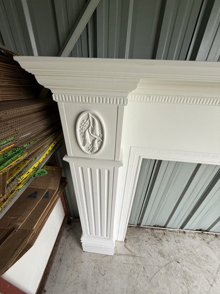 Ornate White Fire Surround Carousel 12