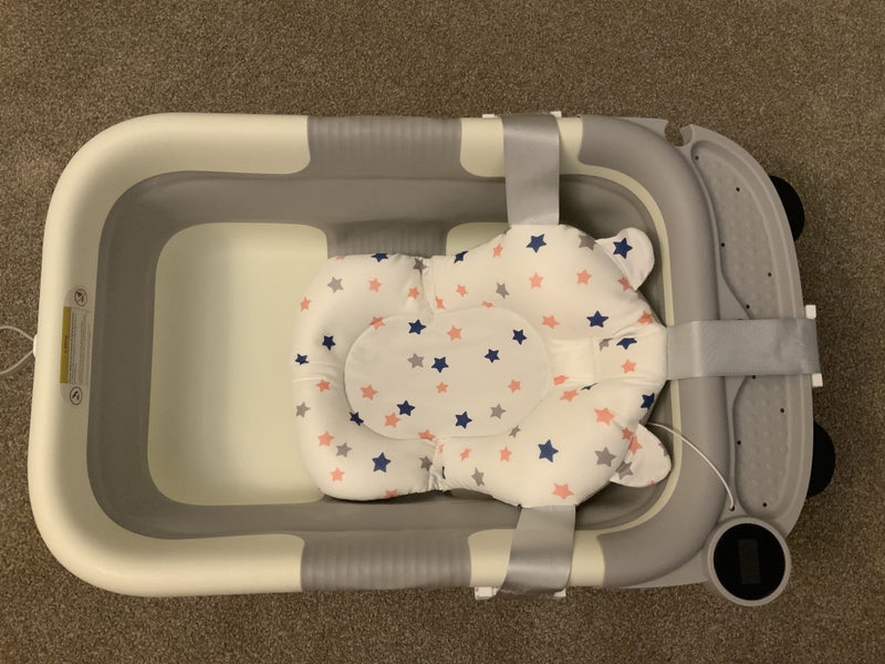 Grey Infant foldable bathtub Carousel 1