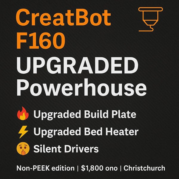 CreatBot F160 – Compact Powerhouse 3D Printer Carousel 2