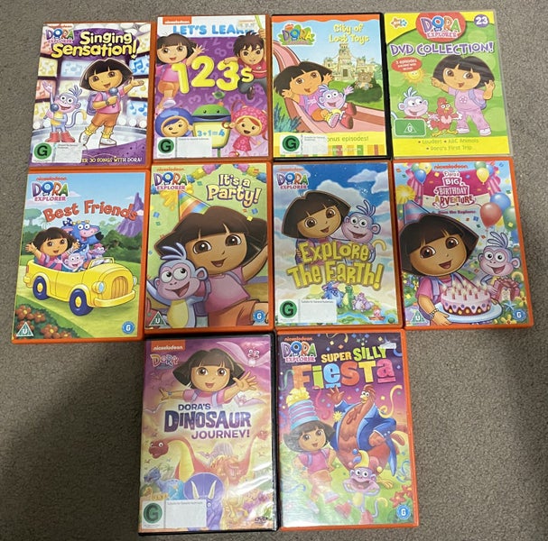 Dora the Explorer DVDs Carousel 1