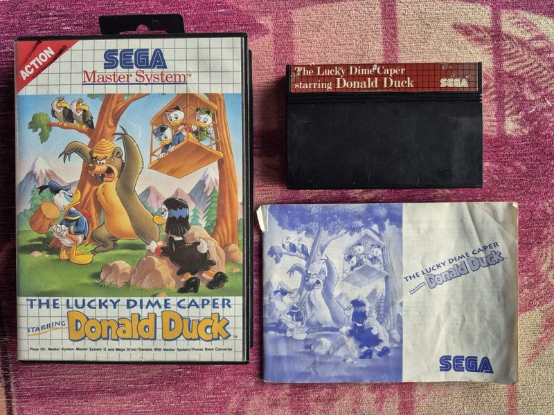 Donald Duck Lucky Dime Caper Complete SMS Carousel 1