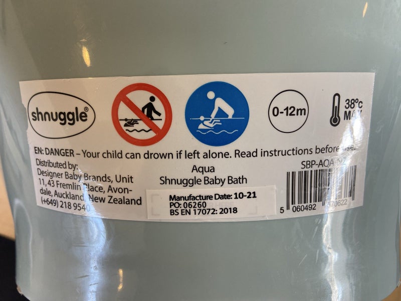 Shnuggle baby bath great condition Carousel 3